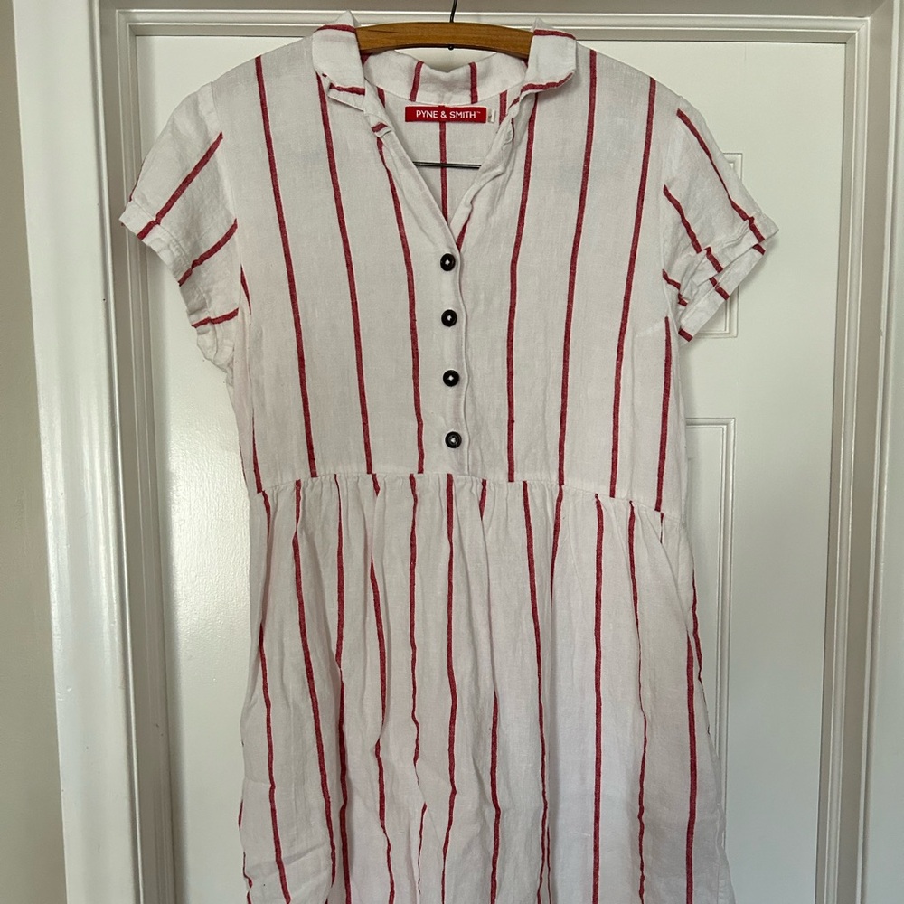 Pyne & Smith no30 bonbon stripe large dress